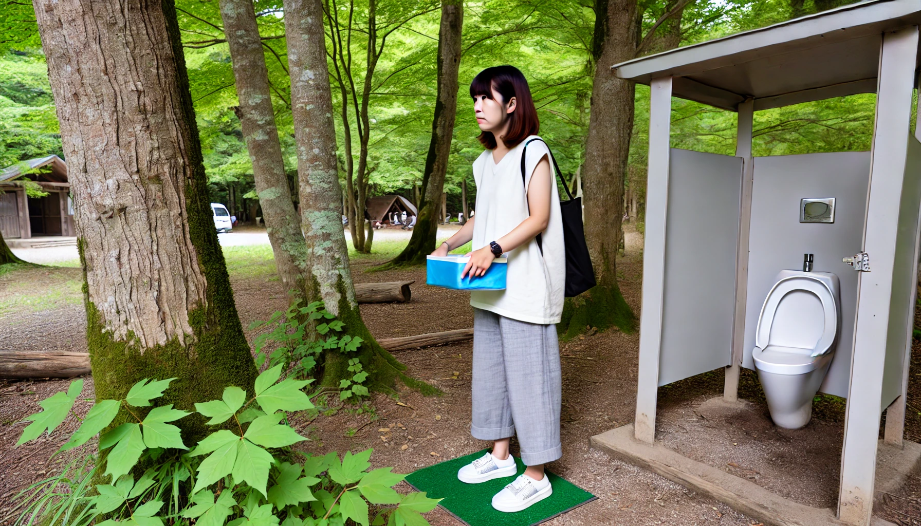 女性キャンパーが気をつけるべきトイレ問題