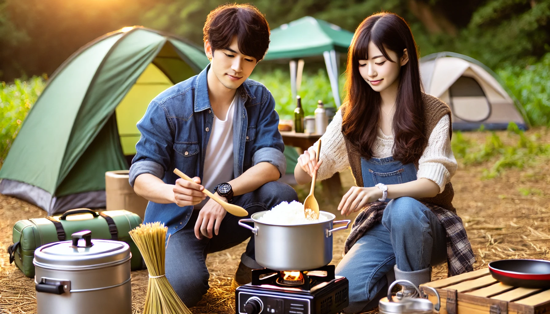 ご飯炊かないキャンプ飯のアイデア