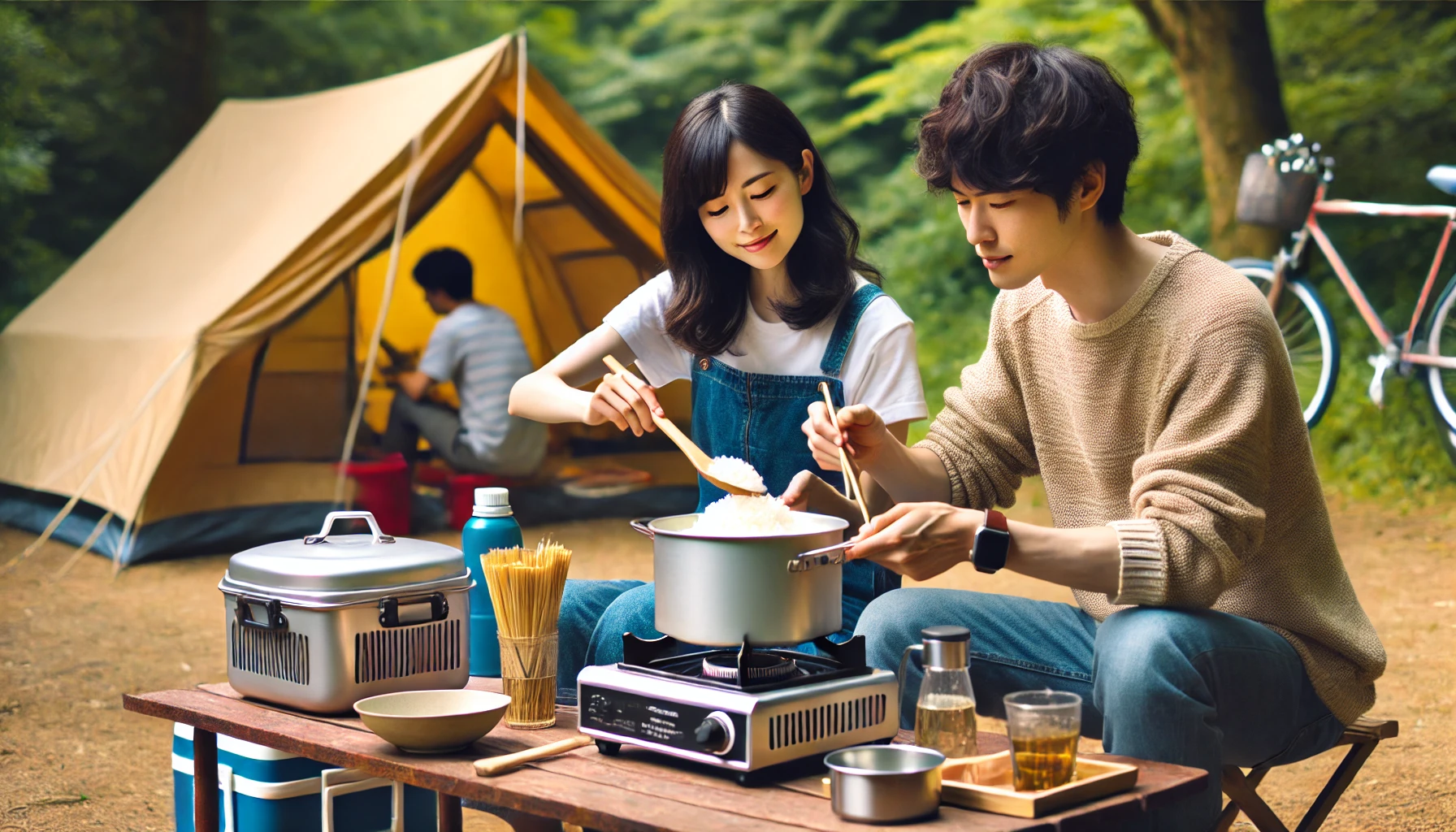 ご飯が炊ける袋を使った時短方法（セリア編）