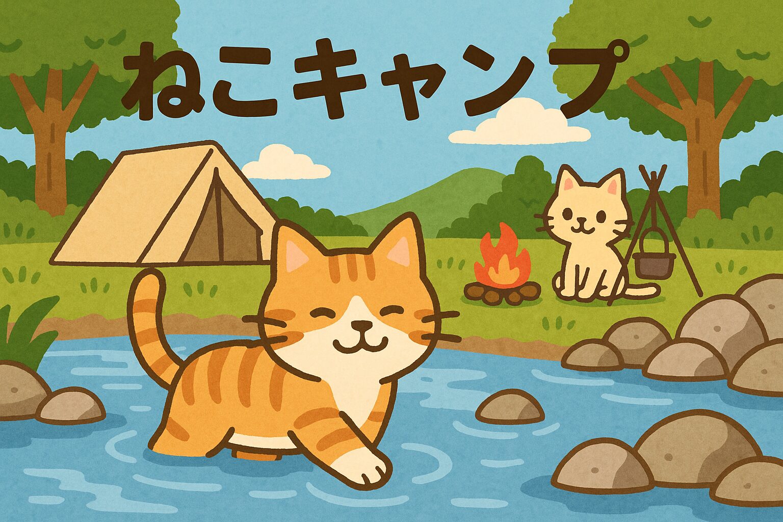 ねこキャンプ体験を安全に楽しむコツ